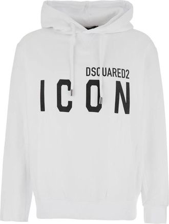 Dsquared2 Sweatshirts & Hoodies - Heren - Hoodies - Wit - L - Hoodies & sweatvesten