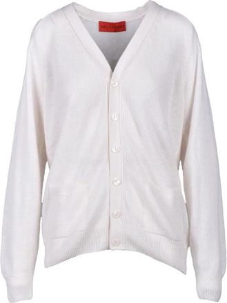 Wild Cashmere 100% Cashmere Cardigan - White