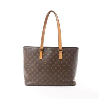 Louis Vuitton Pre-owned Tote Bags, female, Brown, Size: ONE SIZE Pre-owned Luco Tote Bag