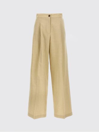 Yves Salomon Pantalone wide-leg Yves Salomon in misto cotone