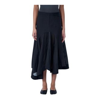 Our Legacy Midi Skirts, female, Black, Size: M Petti Midi Skirt