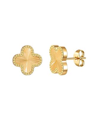 Liv Oliver 18K Motif Earrings