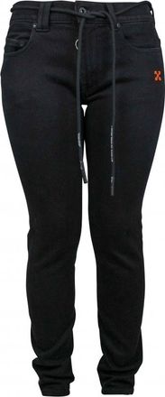 Off-white Gebroken wit Jean zwart