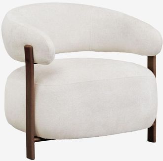 Sklum Sill&oacute;n En Tela Chenilla Y Hierro Jolie Sklum