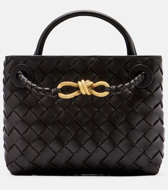 Bottega Veneta Andiamo Mini leather top-handle bag