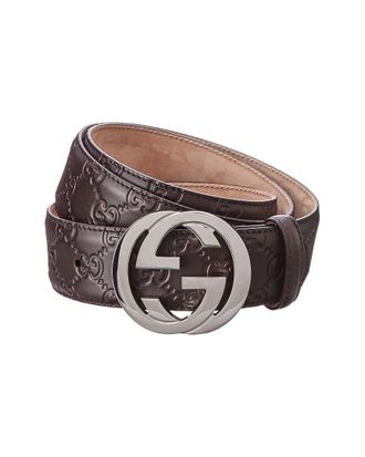 Gucci Signature Leather Belt