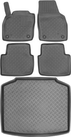 OEM Juego De Alfombrillas Para Coche Y Maletero Para Skoda Scala Hatchback A Partir De 2019