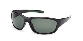Timberland TB00083 Polarized 01R Mens Sunglasses Black Size 67