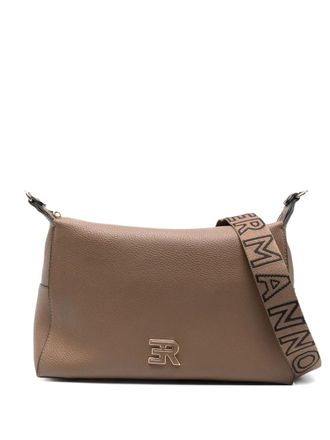 Ermanno Scervino Borsa tote con logo - Marrone