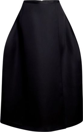 Khaite The Meelar miniskirt - women - Polyamide/Viscose - 2 - Black