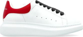 Alexander McQueen Alexander McQueen, Sneakers, female, White, Size: 12 1/2 US Leather sneakers