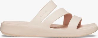 Crocs Womens Crocs 209587-6UR GETAWAY STRAPPY Womens Open Toe Quartz - Multi - Size: 7