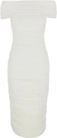 Norma Kamali Mujer, Vestidos, Blanco, Talla: S