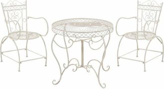 Clp Clp - Conjunto De Muebles De Jard&iacute;n Sheela Crema Antiguo