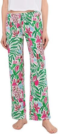 Lilly Pulitzer PJ Knit Pants Womens Pajama : XXS, Rayon/Elastane