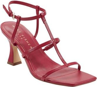 Marc Fisher Dennie Ankle Strap Sandal in Dark Pink at Nordstrom, Size 8.5