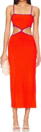L*Space Womens Libra Dress In Pimento