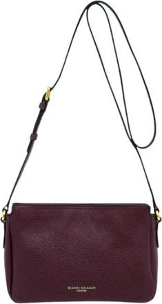 Gianni Chiarini Laura Crossbody - Dames - Schoudertassen - Rood - ONE Size - Leer - Tassen