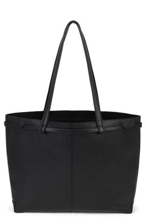 WE-AR4 The Pixie Leather Tote in Black at Nordstrom