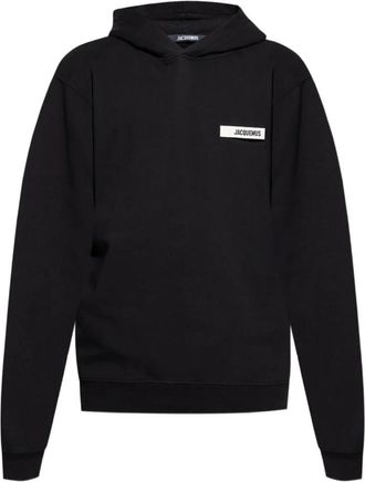 Jacquemus Truien - Heren - Hoodies - Zwart - M - Hoodies & sweatvesten
