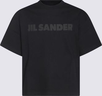 Jil Sander T-Shirts And Polos Blacks And Greys-Uomo