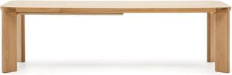 K Home Ausziehbarer Design Esstisch Jondalo, Eiche Natur, 200-280 x 100 cm