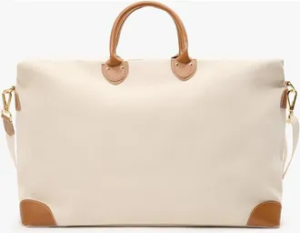 My Style Bags Harvard Duffel Bag Panamone in White at Nordstrom, Size Large