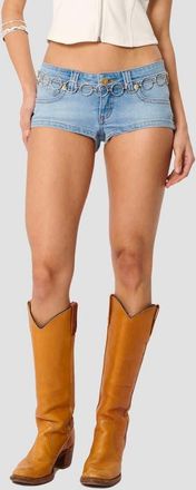 Abrand Denim Microshorts in Jody Blue at Nordstrom, Size 28