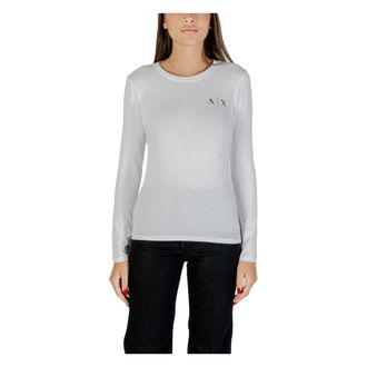 A|X Armani Exchange Dames, Tops, Wit, Maat: XS Katoen
