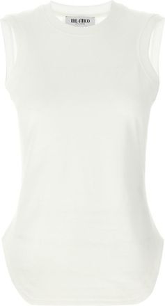 The Attico White Tank Top