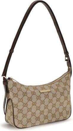 Gucci Womens Beige Polyester Shoulder Bag