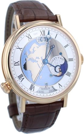 Breguet Classique Hora Mundi Mens Watch 5717BR-EU-9ZU