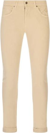 Dondup George Skinny Jeans - Heren - Slim Fit Jeans - Bruin - W31 - Katoen - Jeans