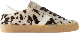 D.A.T.E. Hill Low Pony - Dames - Sneakers - Veelkleurig - 37 EU - Katoen - Schoenen
