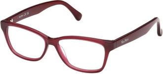 Max Mara Glasses, female, Red, Size: 52 MM Eyeglasses