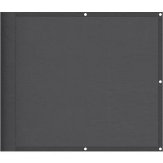 vidaXL Pantalla De Balc&oacute;n 100% Poli&eacute;ster Oxford Antracita 90x700 Cm Vidaxl