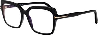 Tom Ford FT5947-B Black Acetate Eyeglasses - Black