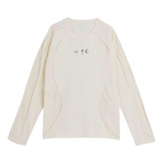adidas x THUG CLUB TEAMGEIST Long-Sleeved T-shirt Beige KC2198