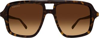 Gucci Sunglasses Gg2052 S 002 Brown/Brown Gradient Unisex
