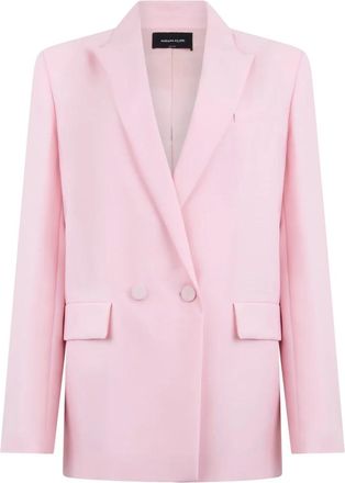 Fabiana Filippi Blazers, female, Pink, Size: XS Double-Breasted Blazer
