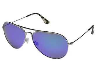 Maui Jim Mavericks Sport Sunglasses Silver/Blue Hawaii, Polycarbonate/Titanium