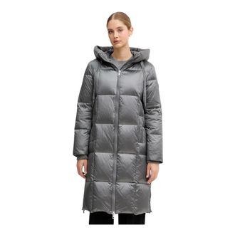Mos Mosh Abrigo de plum&oacute;n met&aacute;lico MMNova - Coats - Mujer - Gris - XS