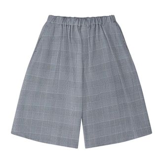 Comme Des Gar&ccedil;ons Pantaloncini Glen Check - - Shorts - Uomo - Grigio - S