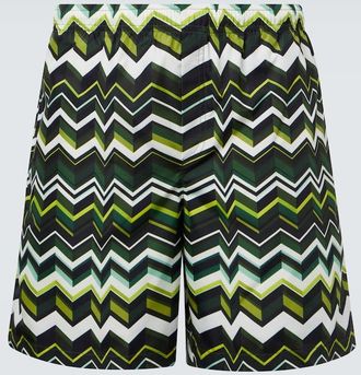 Missoni Zigzag swim trunks