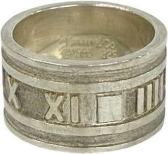 Tiffany & Co. Silver Silver 925 Band Ring (Pre-Owned)