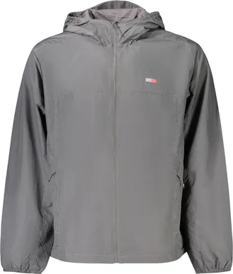 Tommy Hilfiger Gray Polyamide Mens Mens Jacket