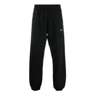 Off-white Wave Diagonal Slim Sweat Pant Black OMCH029F22FLE0081001