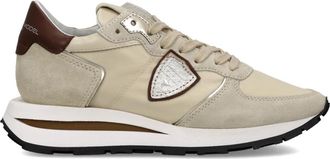 Philippe Model Sneakers Trpx Haute Running - Dames - Sneakers - Beige - 42 EU - Katoen - Schoenen