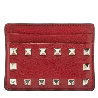 Valentino Pre-owned Wallets, female, Red, Size: ONE SIZE Pre-owned Leather wallets