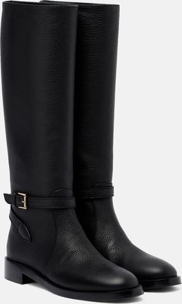 Gianvito Rossi Varenne leather knee-high boots